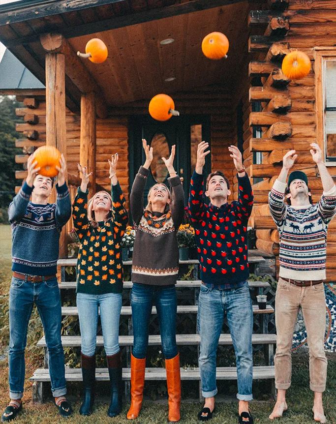 The Cozy Pumpkin Sweater - Women's