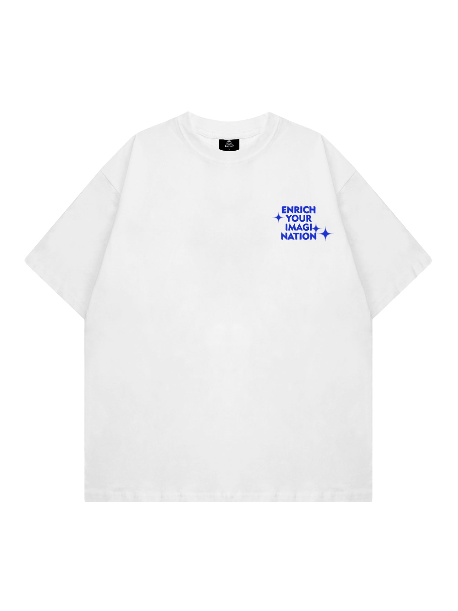 Letter Print Virtual T-Shirt - 2025
