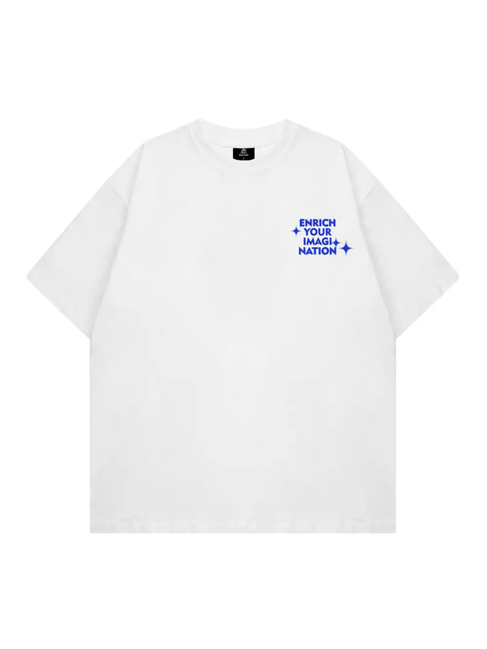 Letter Print Virtual T-Shirt - 2025