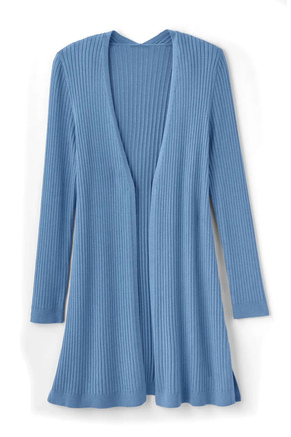 Soft Essential™ Ribbed Long Cardi