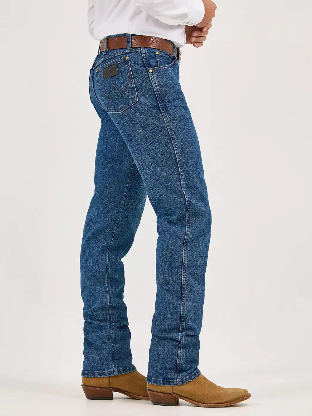 PREMIUM PERFORMANCE COWBOY CUT ADVANCED COMFORT WICKING REGULAR FIT JEAN IN VINTAGE STONE