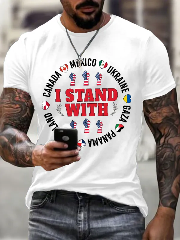 Men'S I Stand With Them T-Shirt