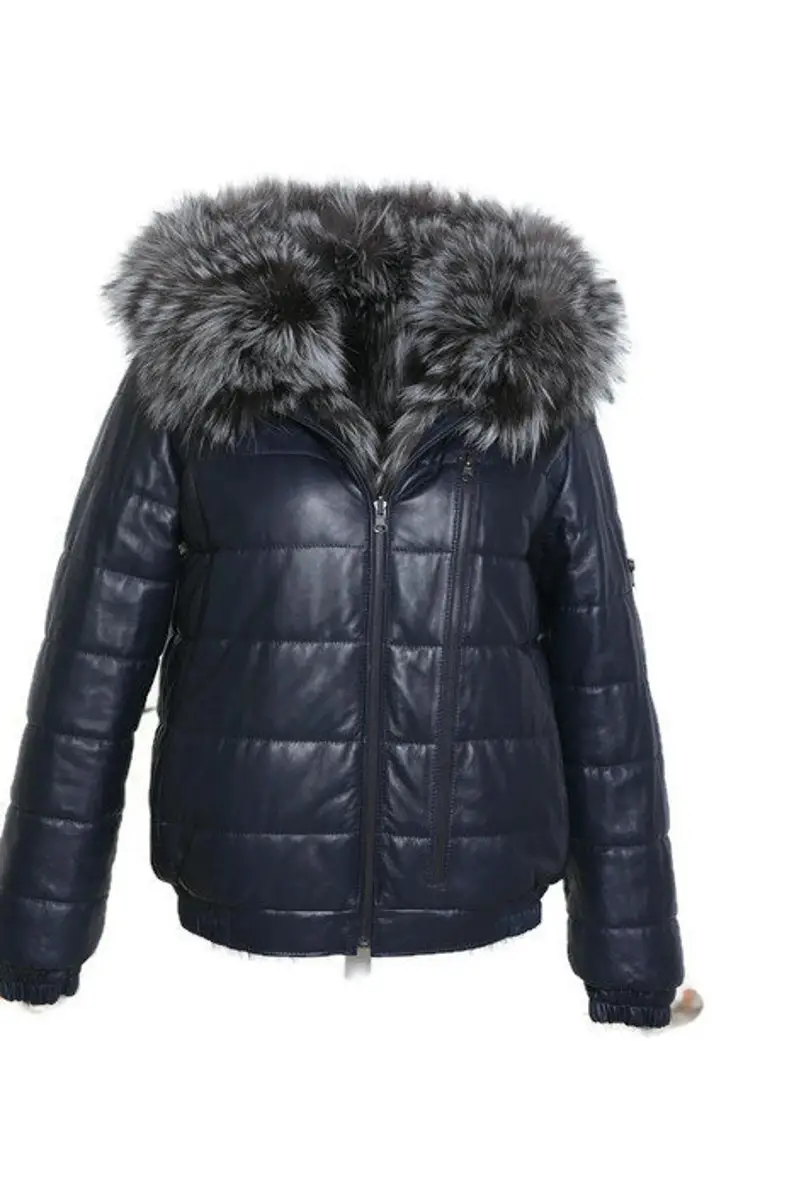 Silver Fox Fur Jacket