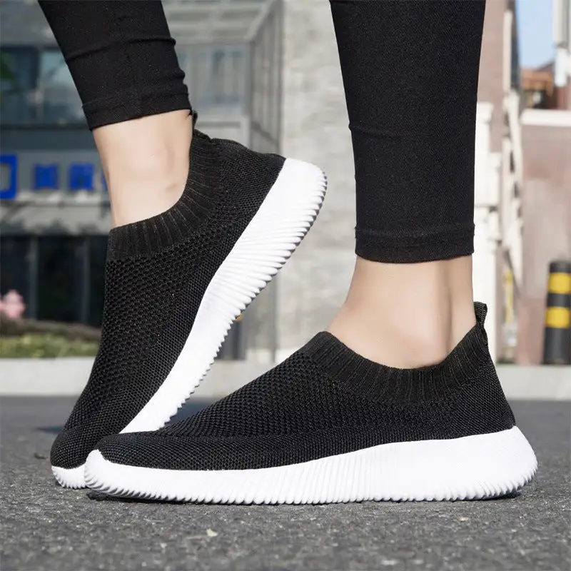 - Women Stretchy Slip-on Mesh Bunion Corrector Sneakers
