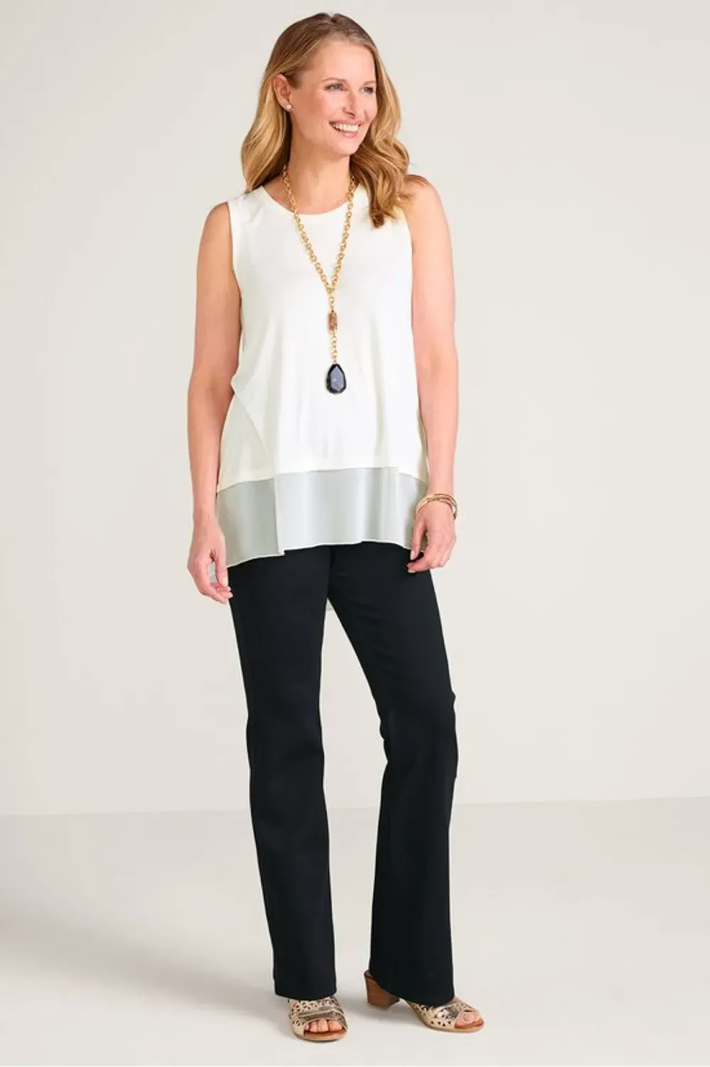 Eden Tiered Sleeveless Tunic