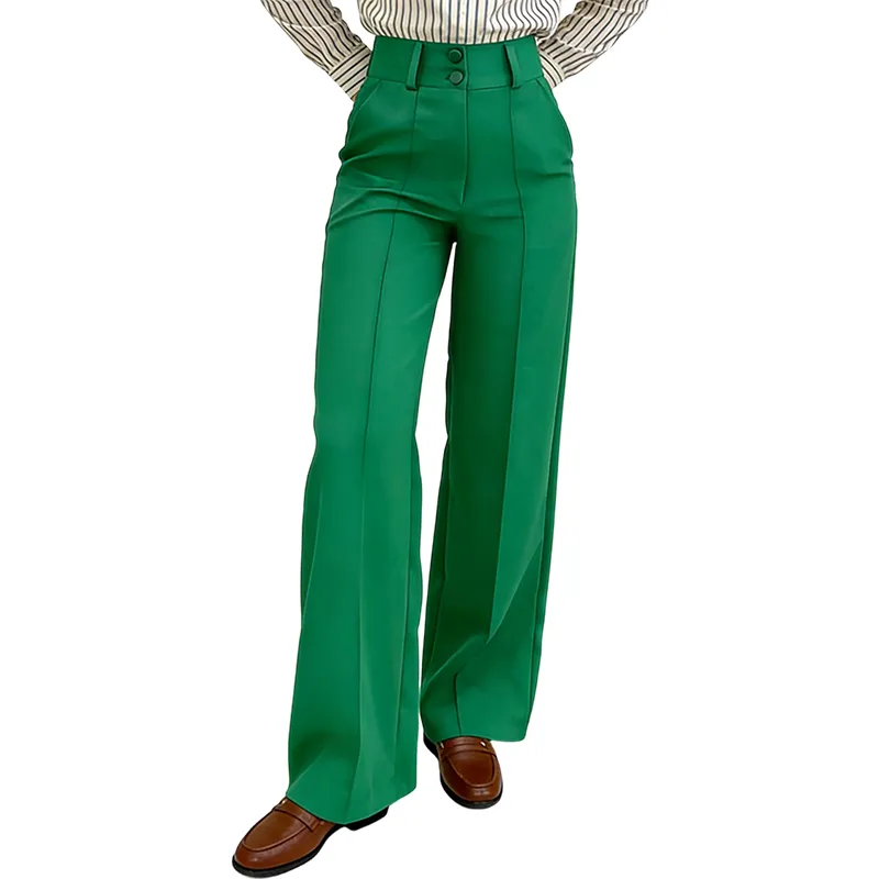 Women's Simple Wide-Leg Pants