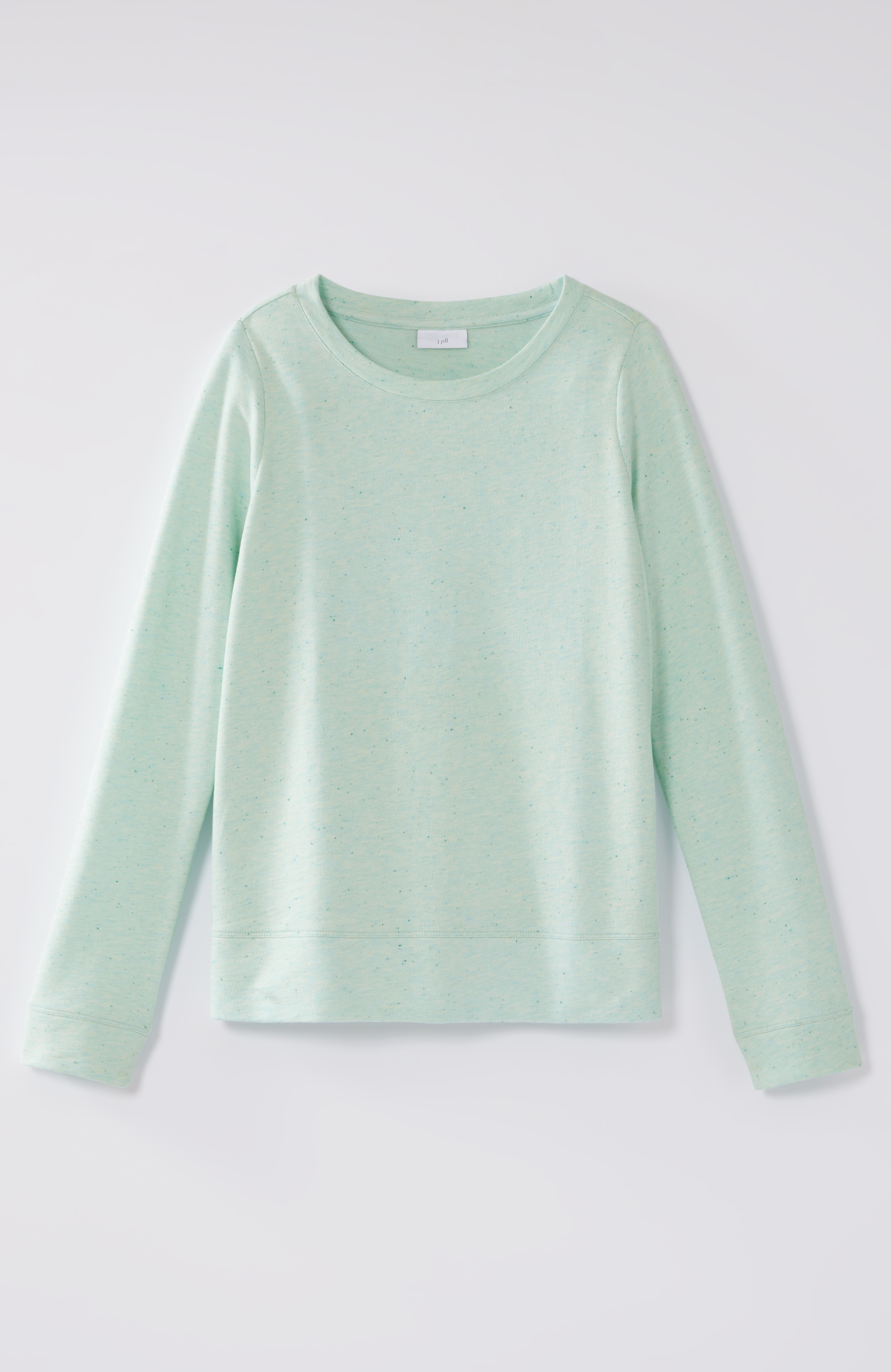 Fit French Terry Slit-Hem Sweatshirt