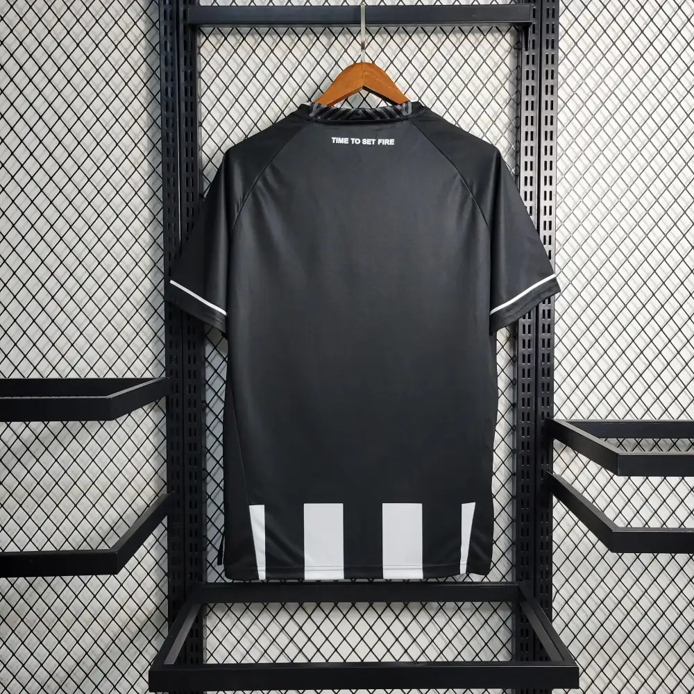 Camisa Botafogo Home 22/23 - Preta e Branca