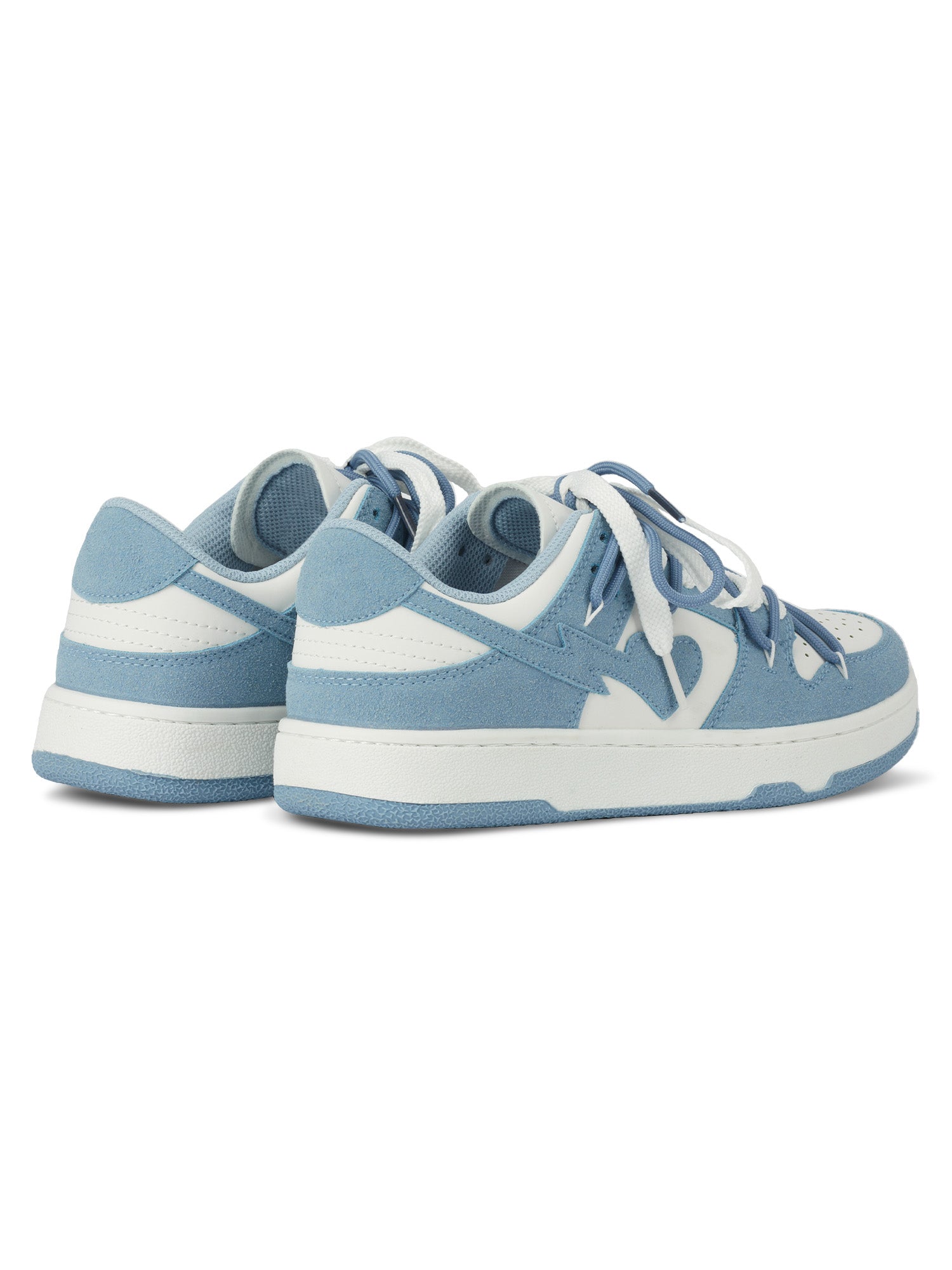 Haze Blue Love Breathable Board Shoes - 1854