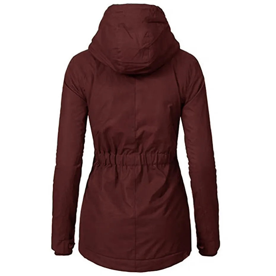 Women's Parka Street Fall Winter Long Coat