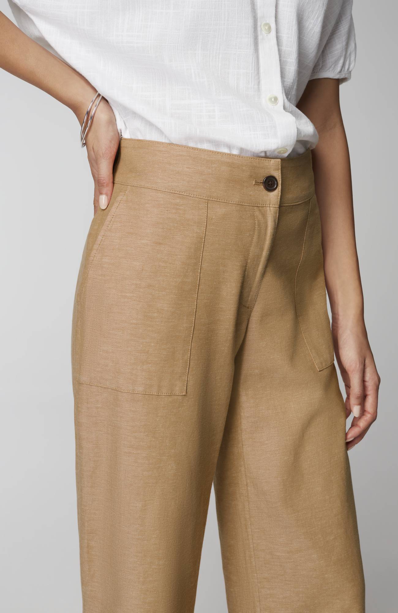 Pure Jill Cropped Trousers