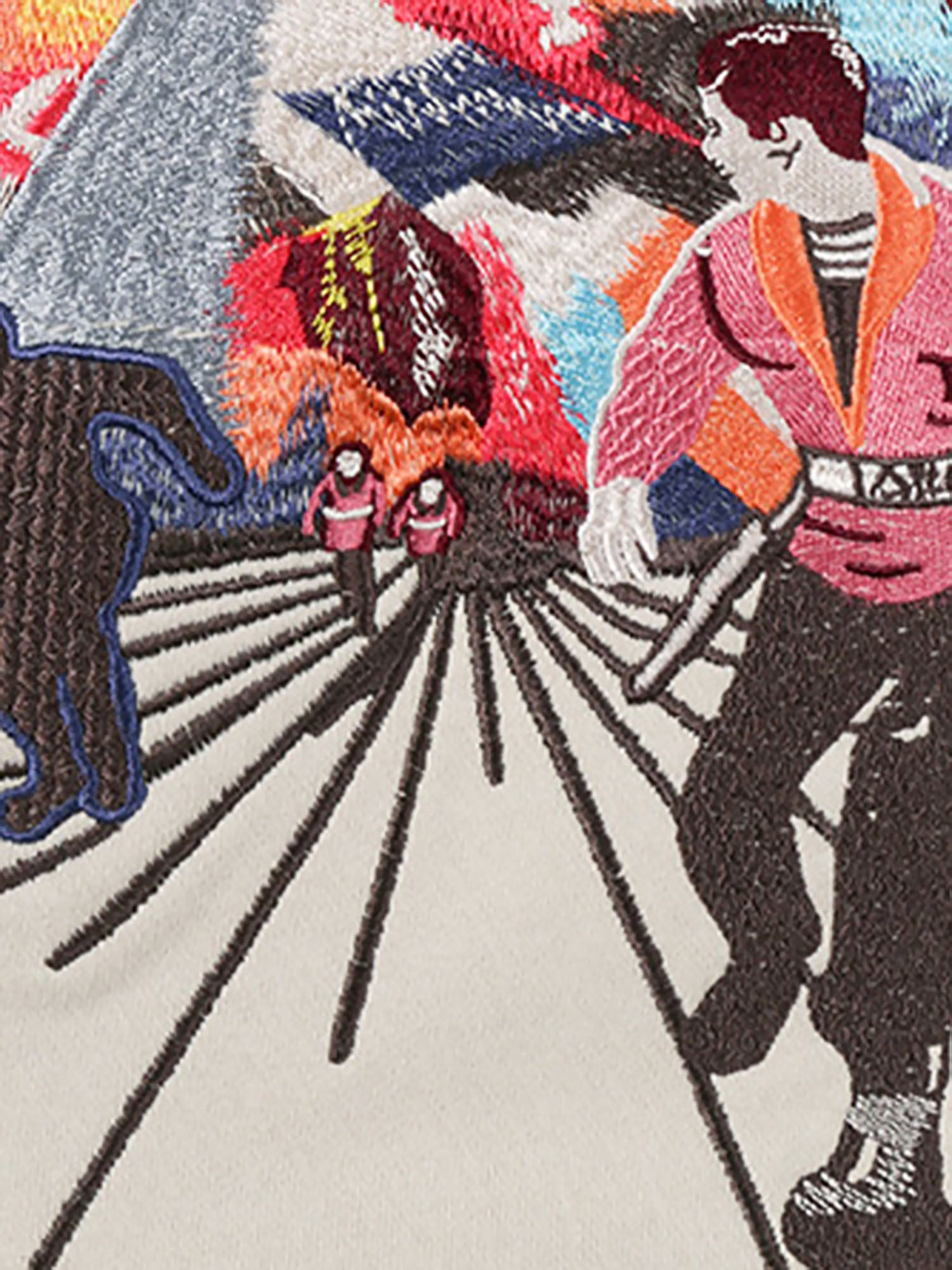 Hip-hop Creative Fun Embroidered Hoodie
