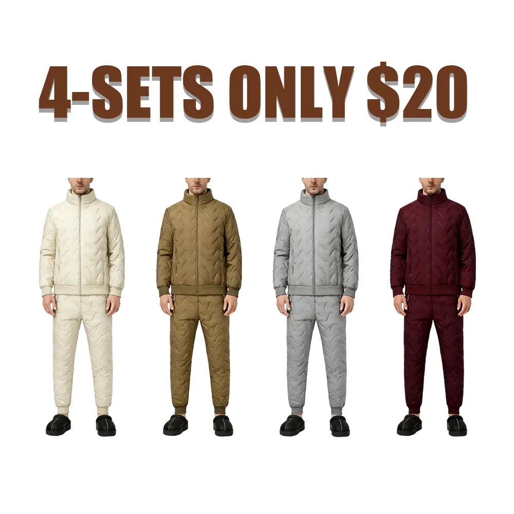 Men's Winter Set with Fleece Lining