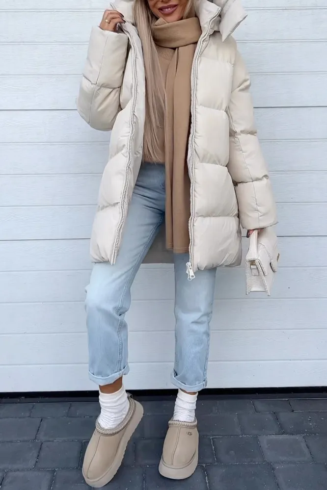 Women's casual down jacket