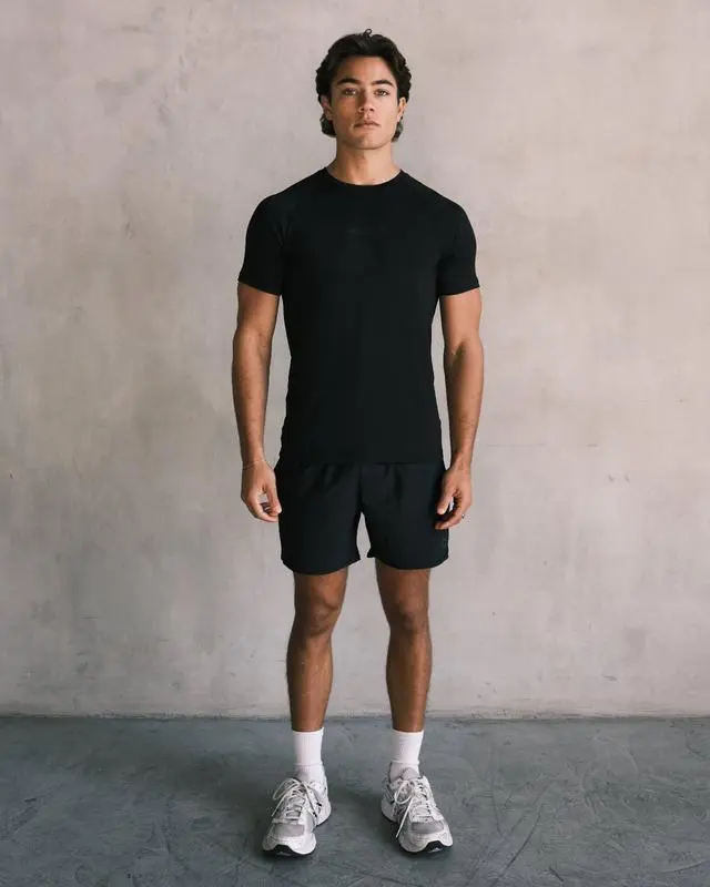 Essentials Short Sleeve Athletic Fitted Tee