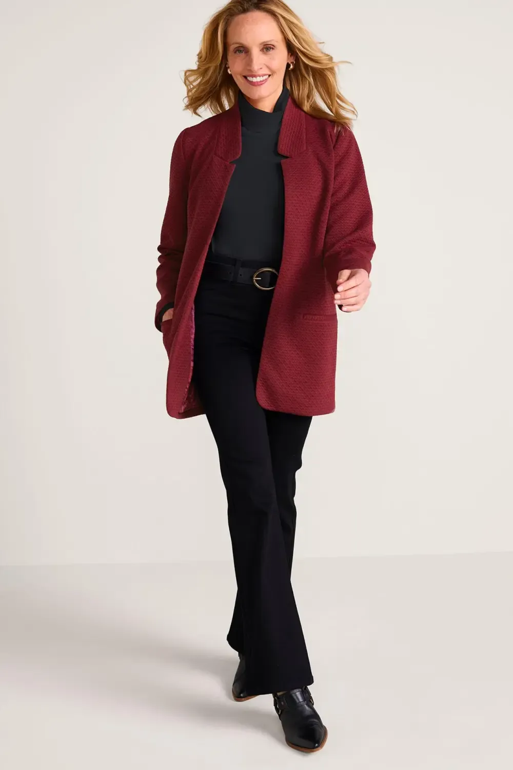 St. James Textured Knit Jacket