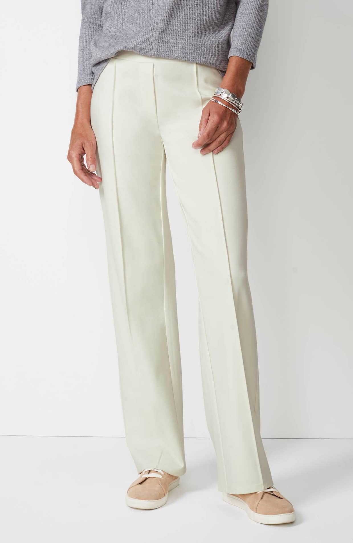 wearever straight-leg trousers