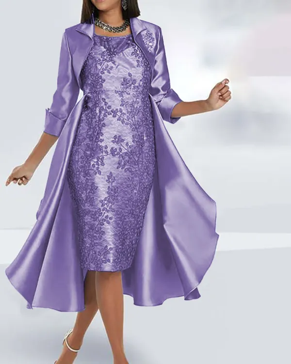 Casual Versatile Ladies Print Elegant Dress