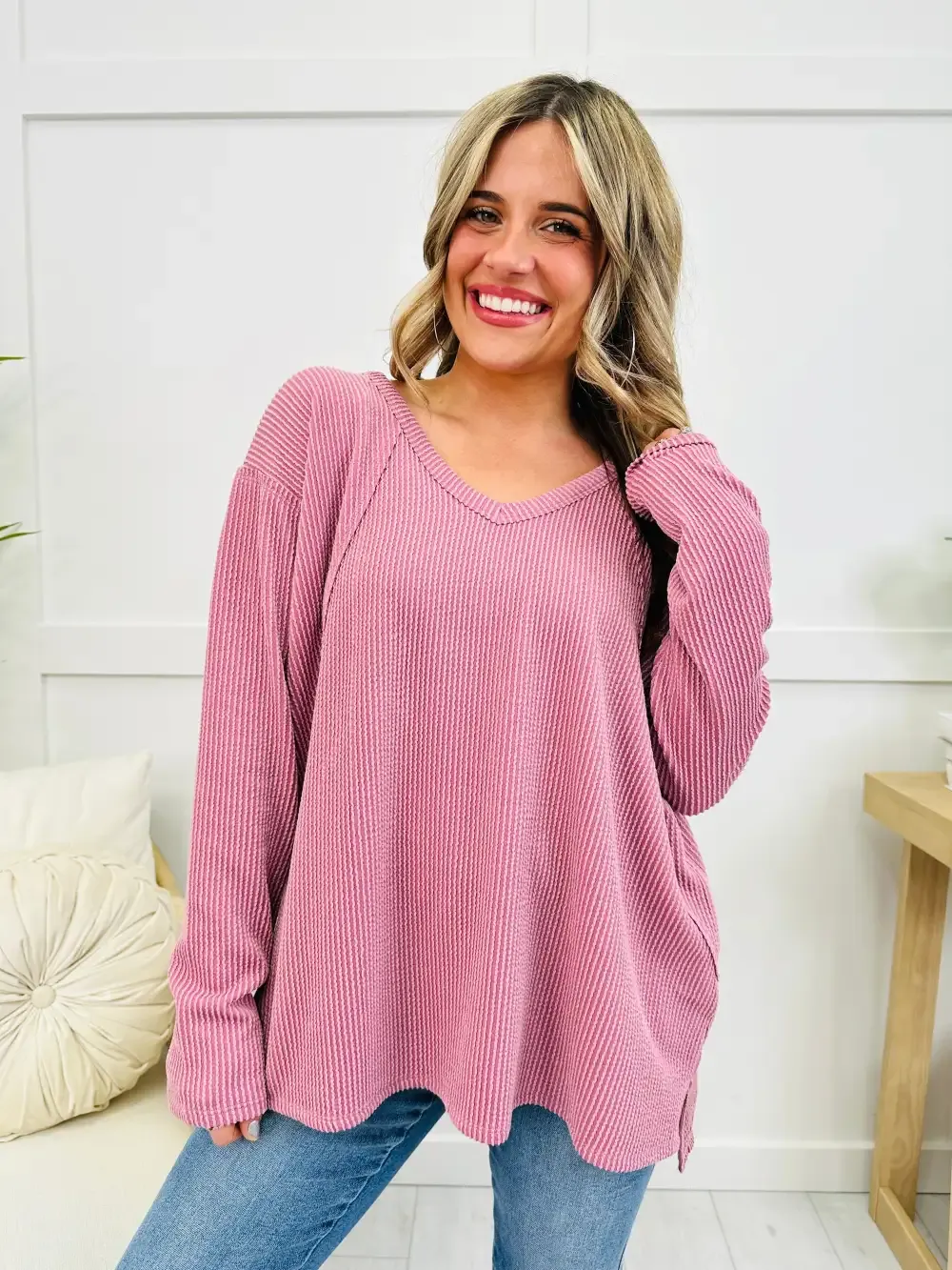 REG/CURVY Cozy and Corded Top - Multiple Colors!
