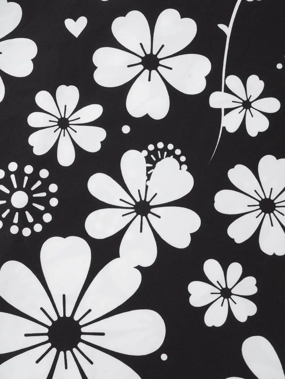 V-Neck Floral Print Flared Sleeve Dress