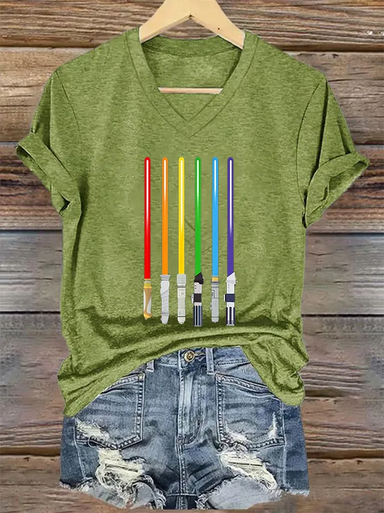 Women'S LGBT Flag Gay Pride T Shirt