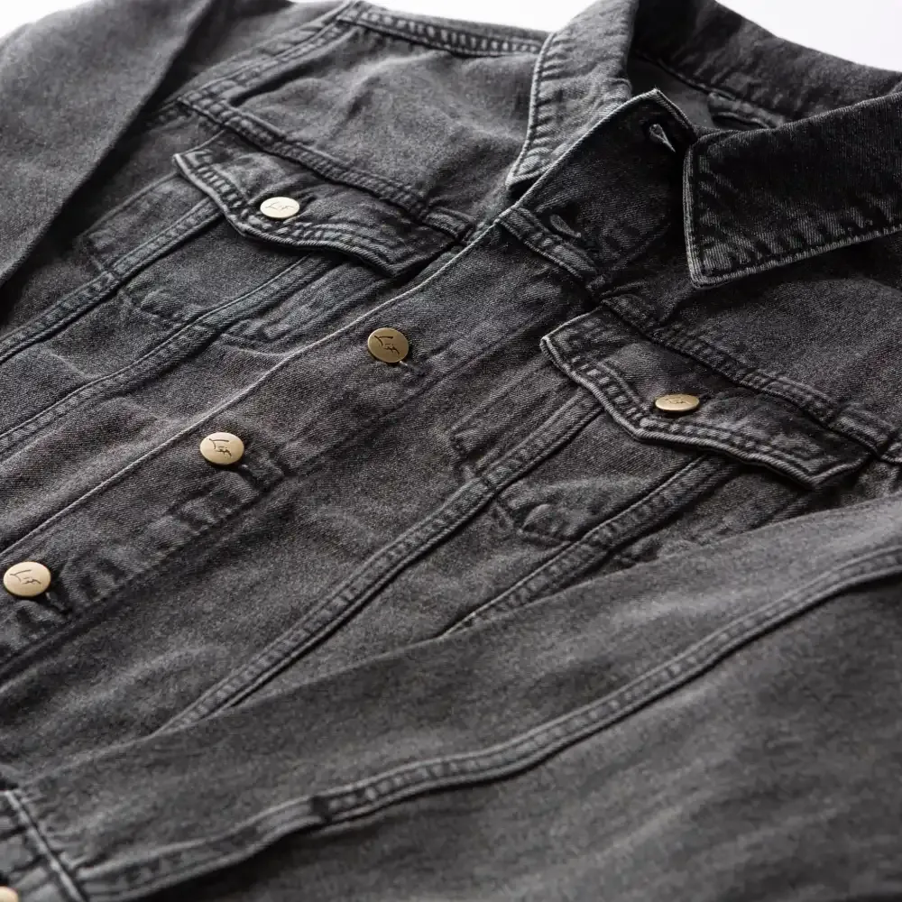 Vintage Washed Love Like Jesus Denim Jacket