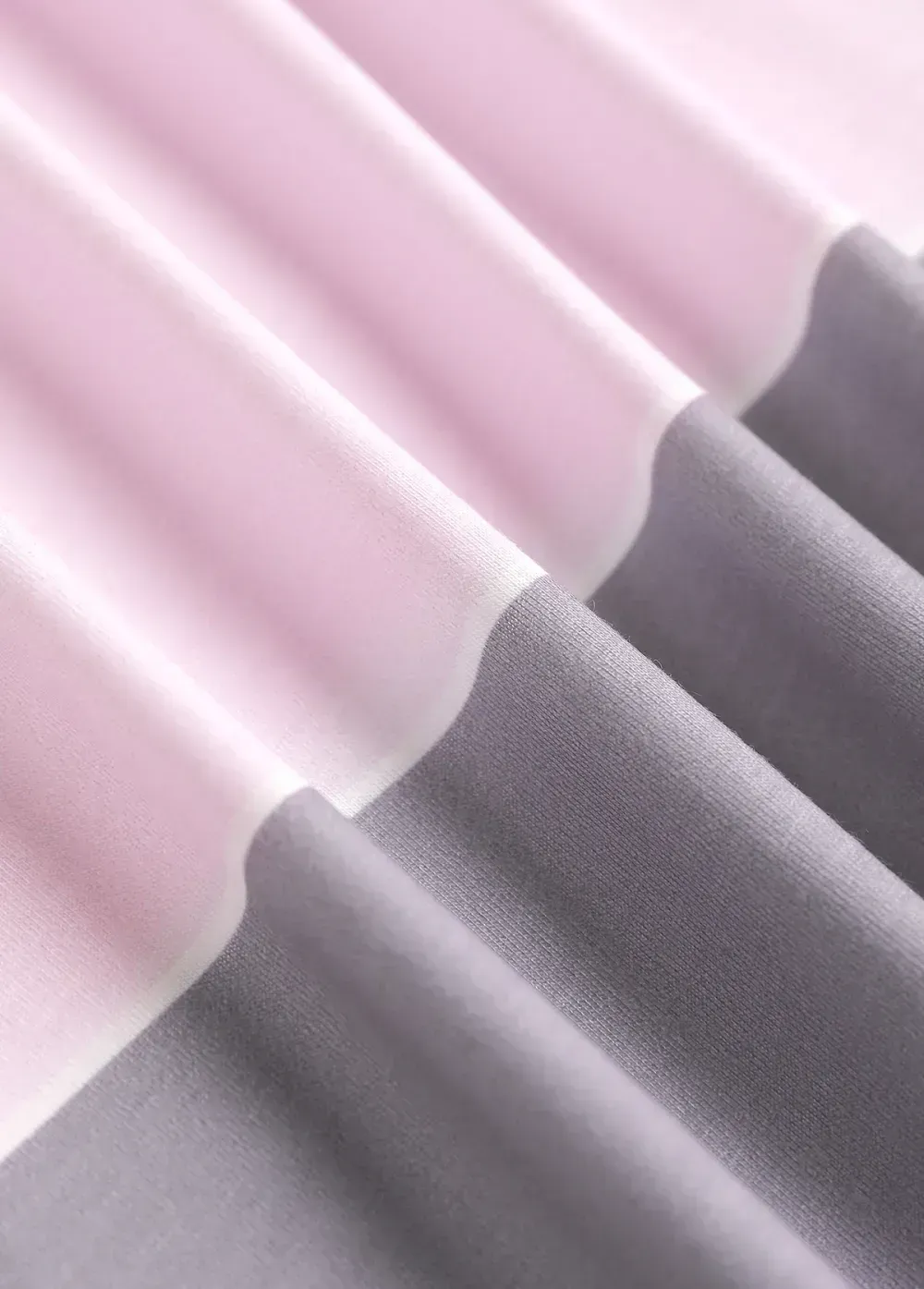 Pink Two Piece Striped Cardigan and Tank Top