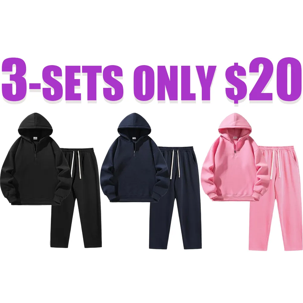 Men’s Hoodie & Sweatpants Set – Casual 2-Piece Outfit