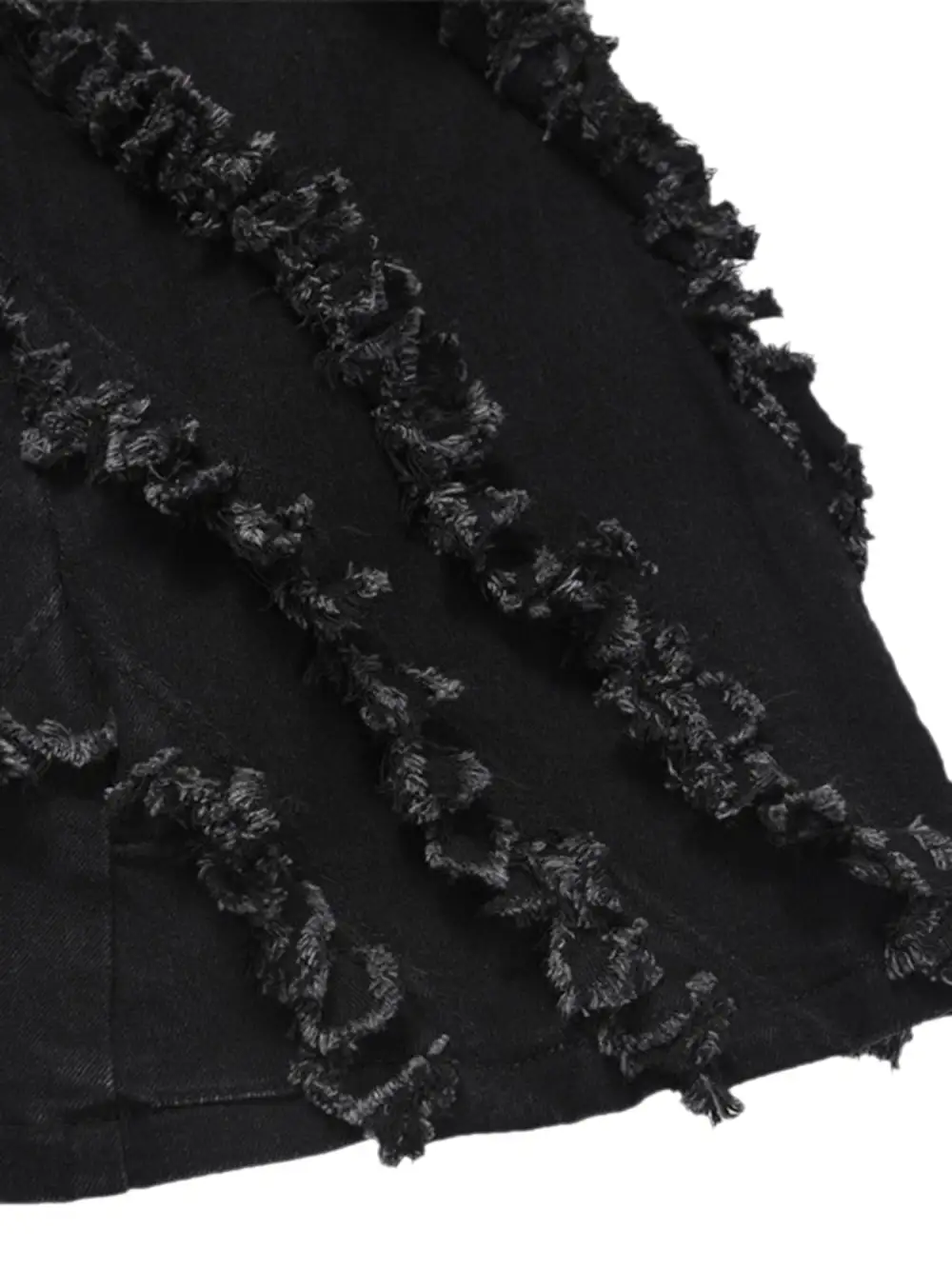 Vintage Rough Edge Flared Jeans - 1721