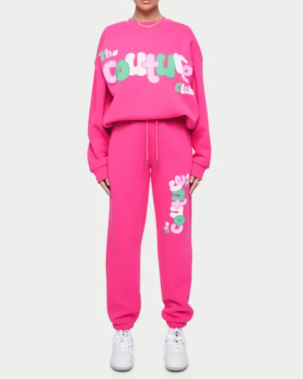 Chic Print Loose Tracksuit