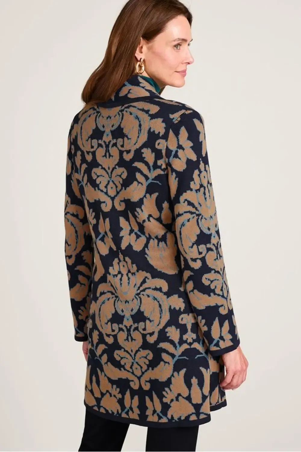 D'Orsay Long Cardigan Sweater