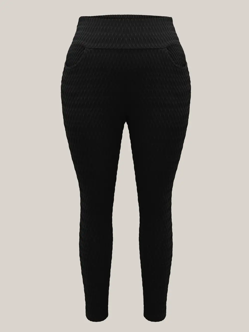 Textured Wide waist Super Stretch Leggings