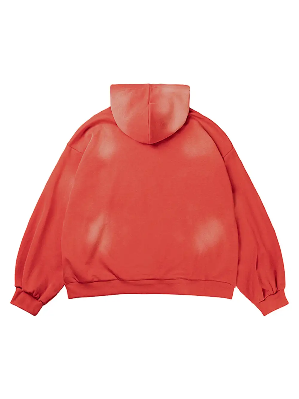 Washed Spray Printed Vintage Hoodies