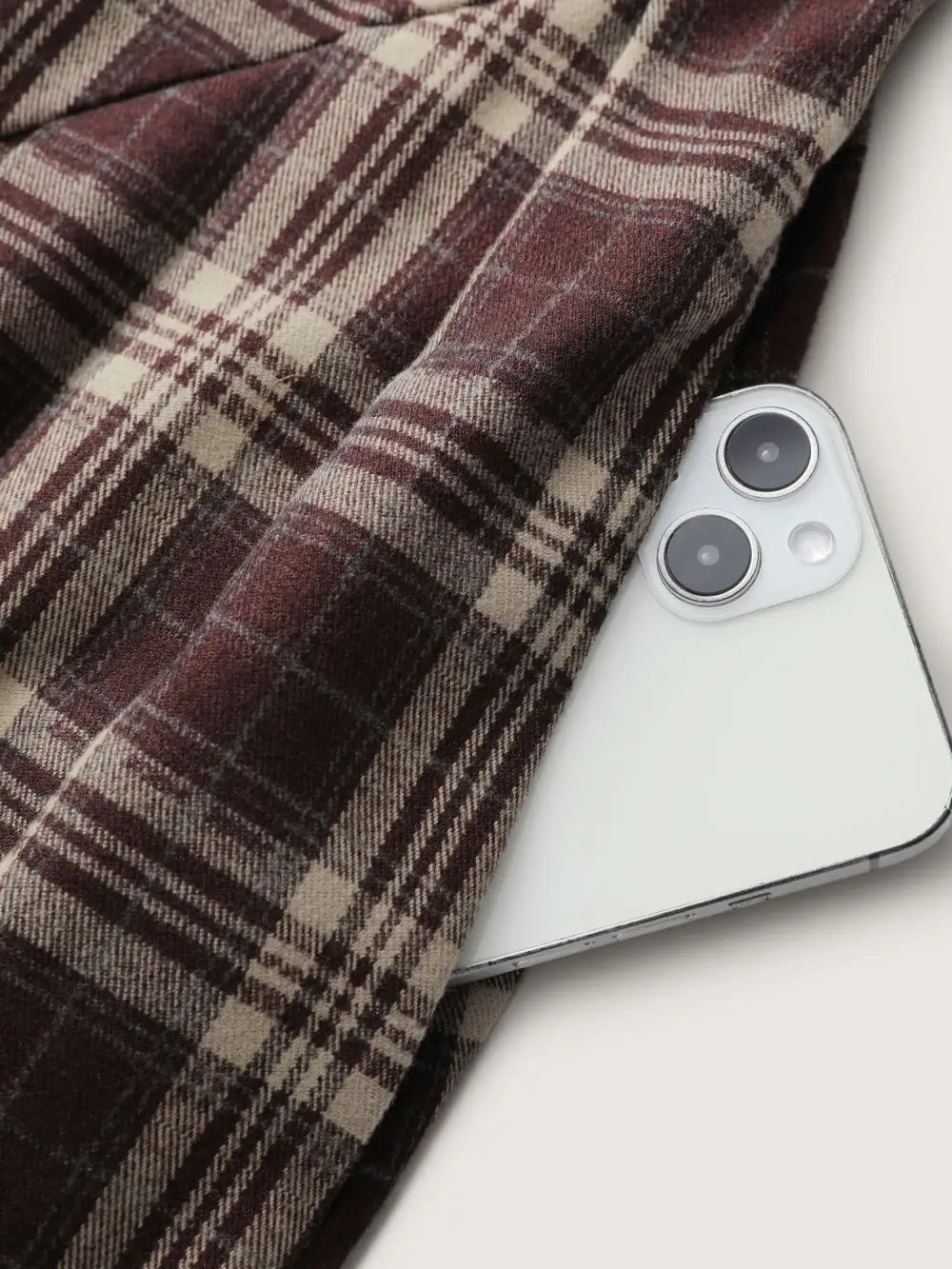 Retro Plaid Drop Waist Tie Midi Dress