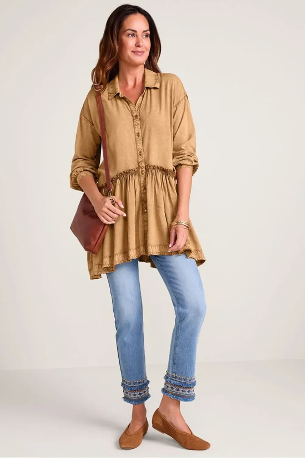 Folklore Long Sleeve Big Shirt