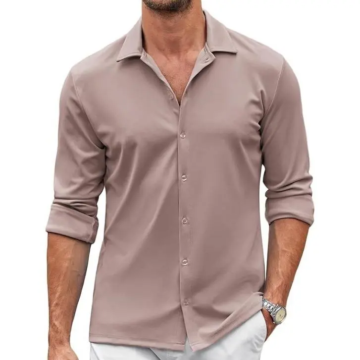 Fall Outfits Men's Shirt Wrinkle Free Dress Shirt
