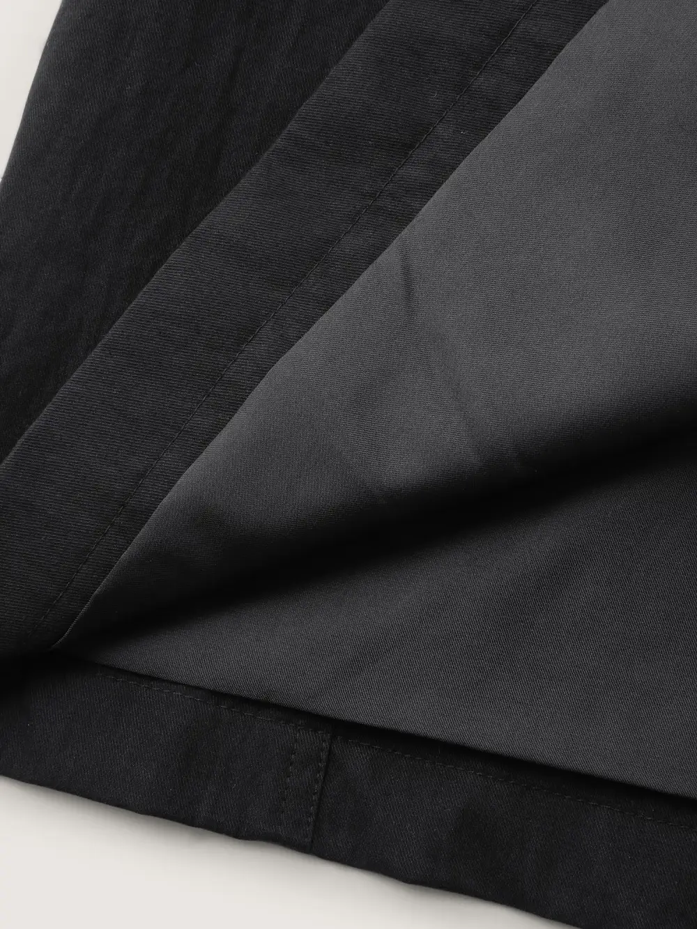 Contrast Pockets Button-Front Coat