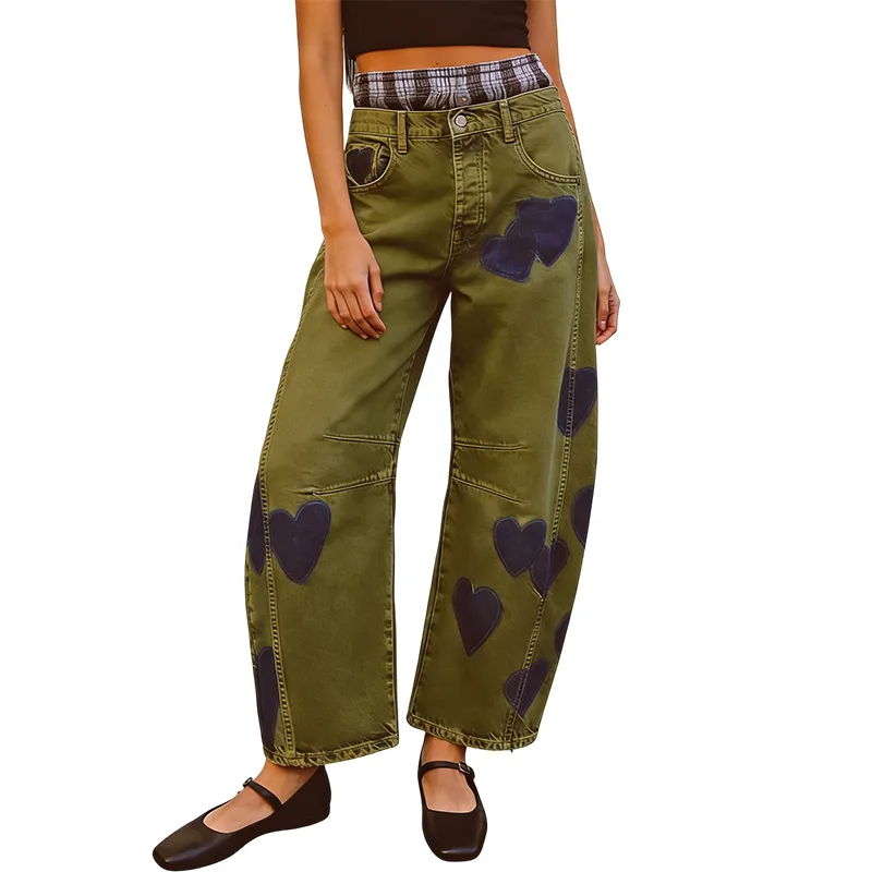 Women's Y2K Barrel Jeans