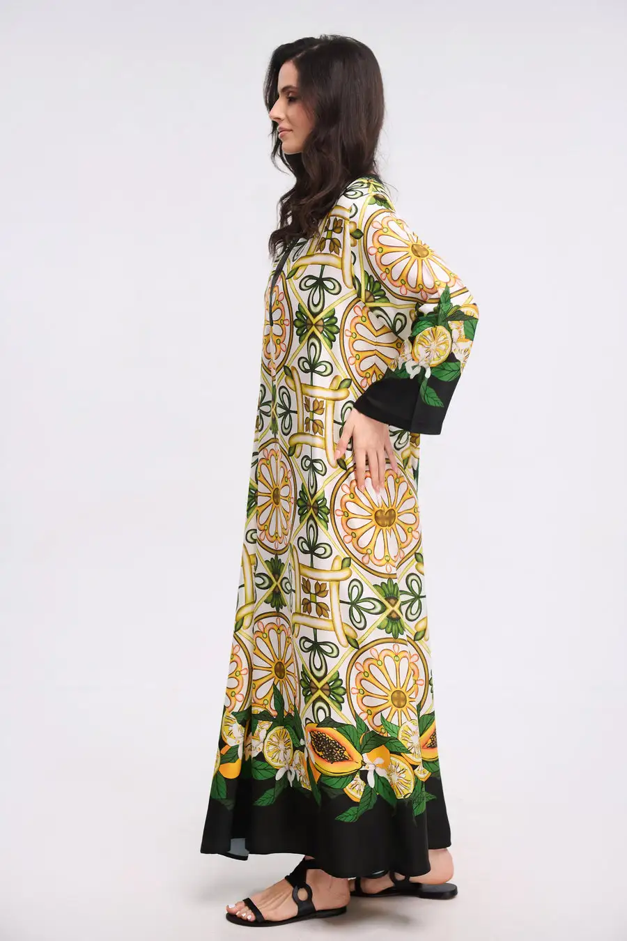 Coco bella Kaftan Maxi Dress -O/S AU 12-20