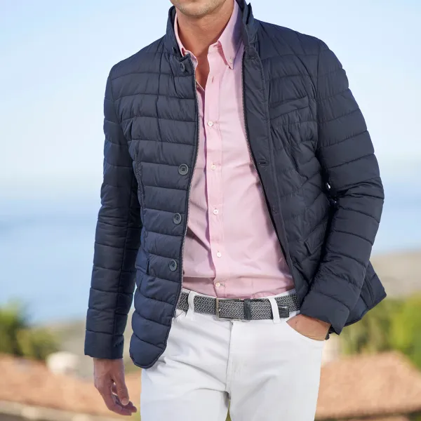 Matte Nylon Thermal Jacket