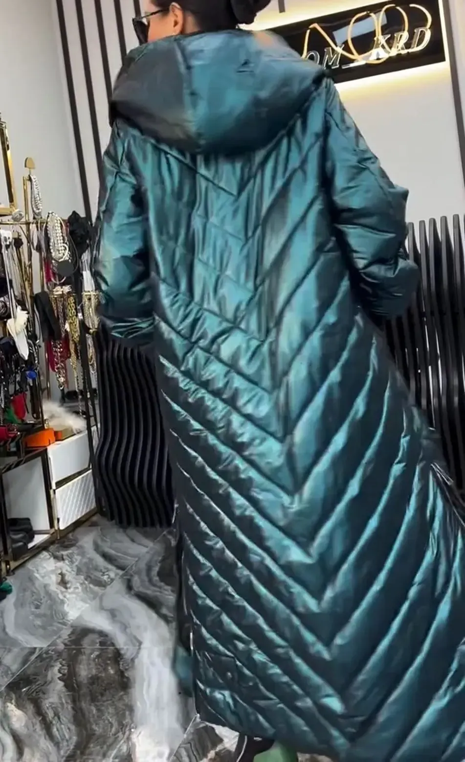 Glamour Oversized Puffer Coat