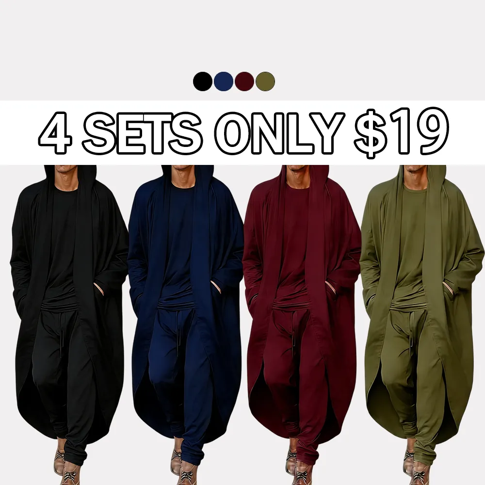Men's Cozy Quiet Luxury 3-Piece Set