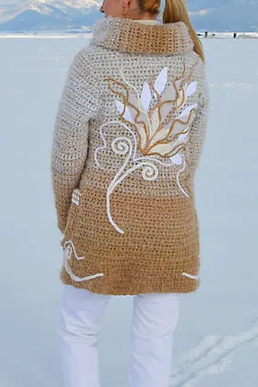 Women Long Sleeve Plus Size Vanilla Ice Outwear