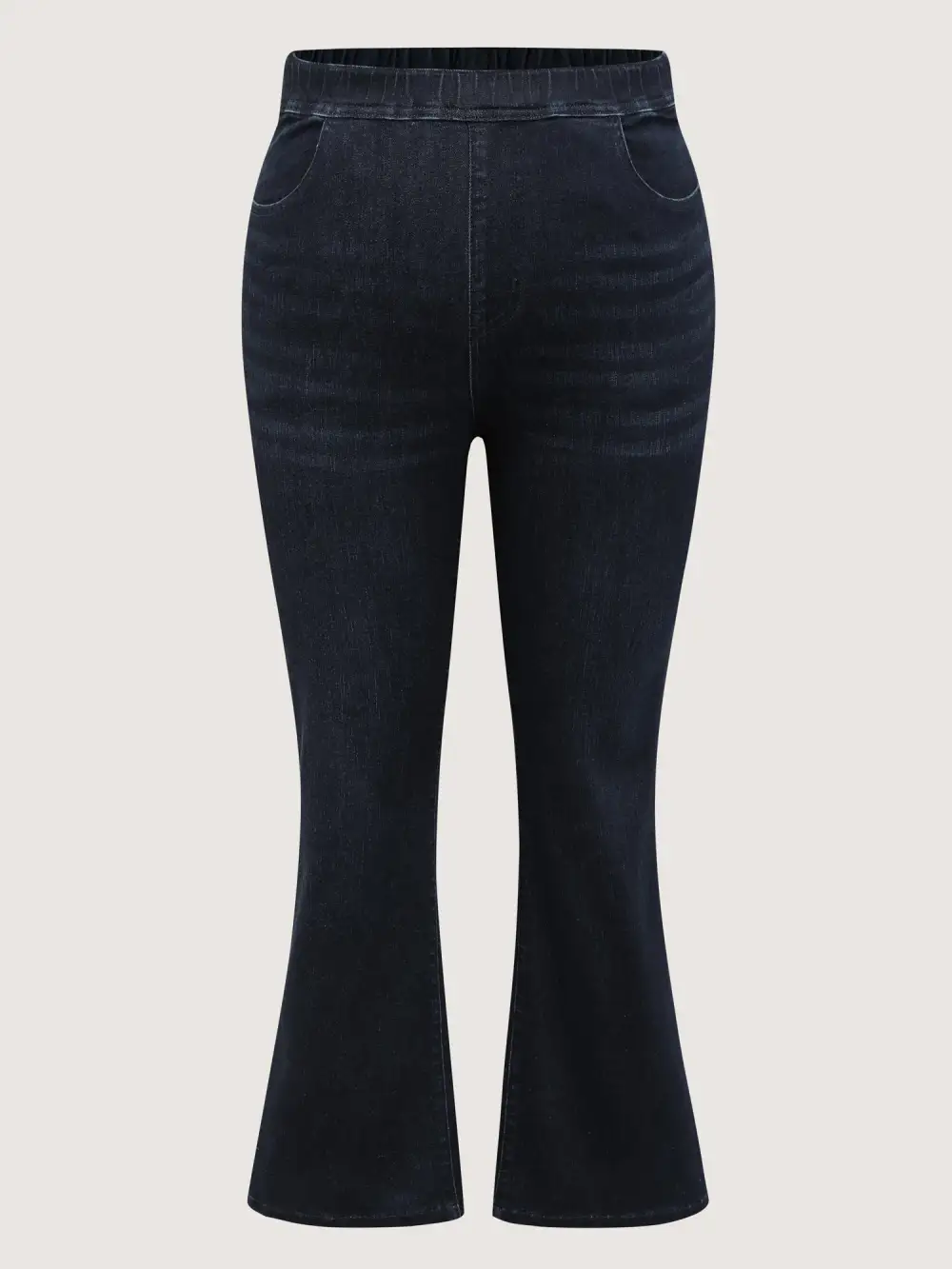 Super Stretchy Bootcut Mid-Rise Jeans