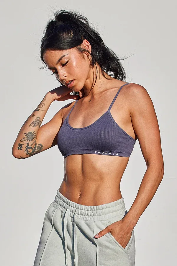 W316 RIBBED SPORTS BRA