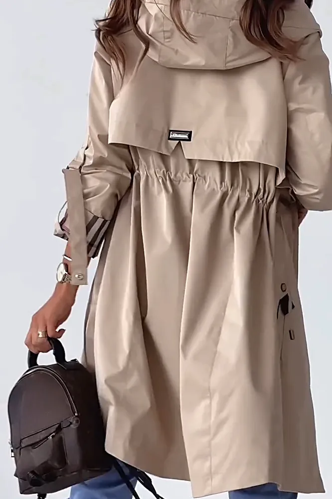 Women's Fashion Solid Color Zipper Jacket
