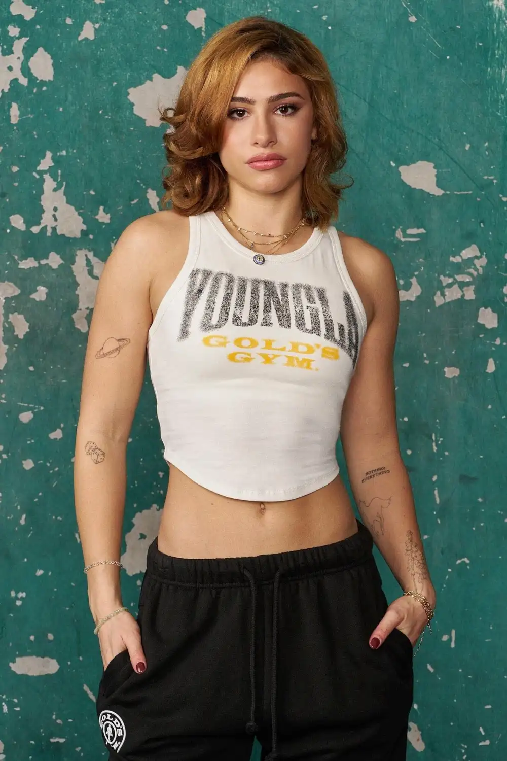 W470 Gold's Gym Tank