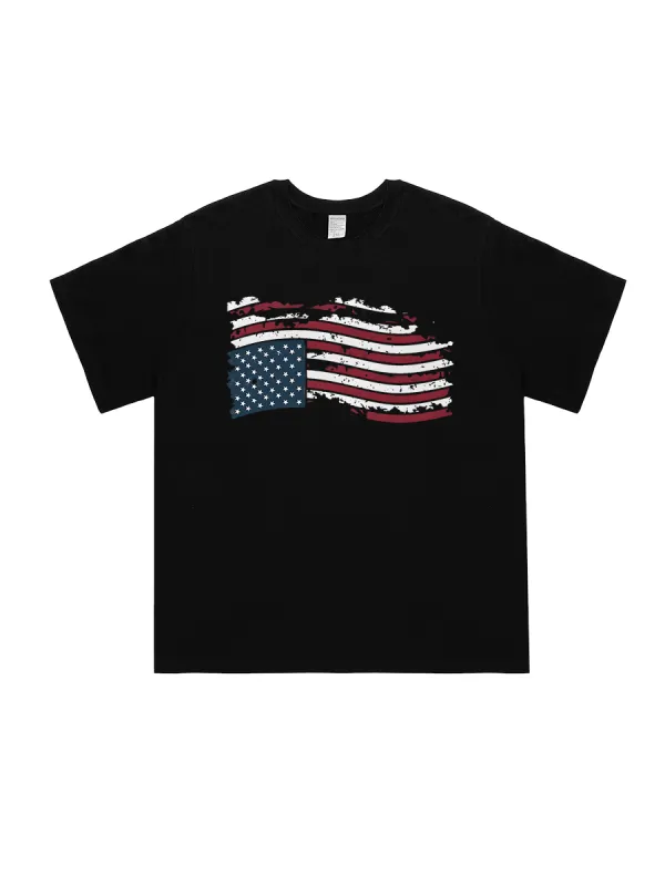 We Are Not Ok USA Flag T-Shirt