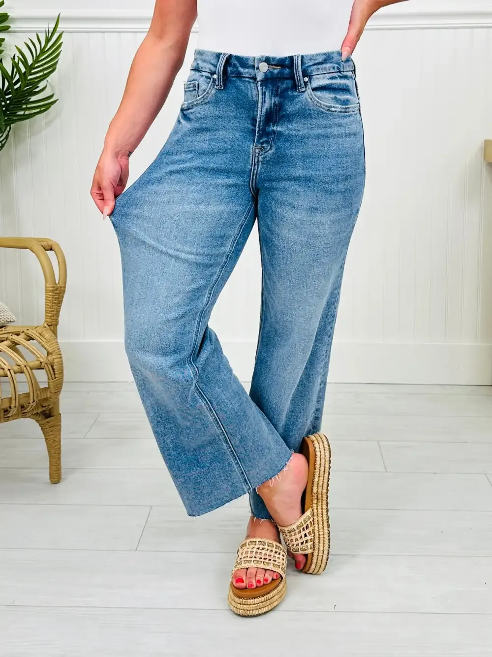 Wide Awake Mica Wide Leg Jeans