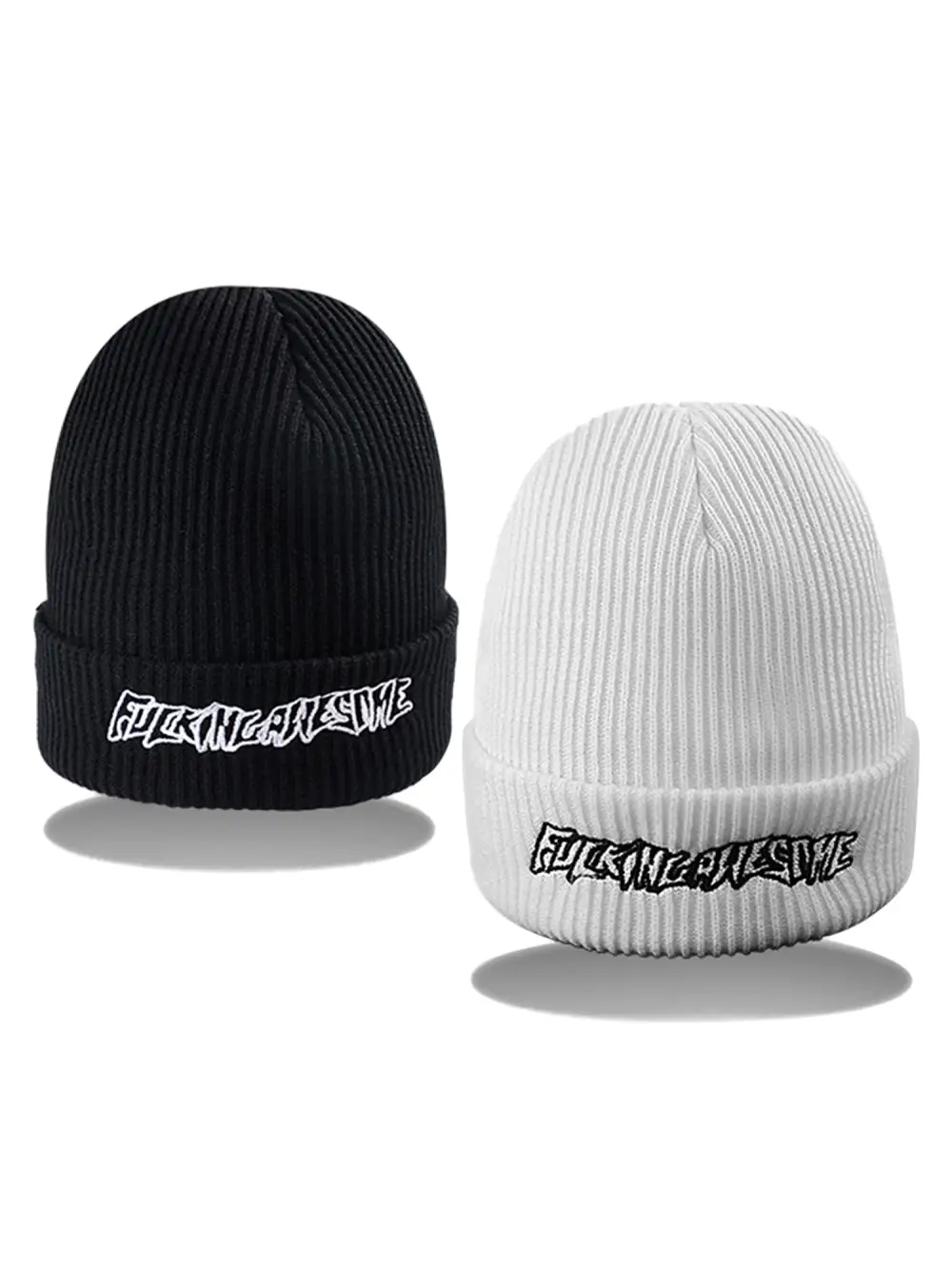 High Street Retro Tide Knitted Hat- 2022